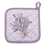 Clayre eef potholder lavender 20x20cm