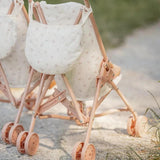 Kleng hollännesch Popp Buggy Metallrosa