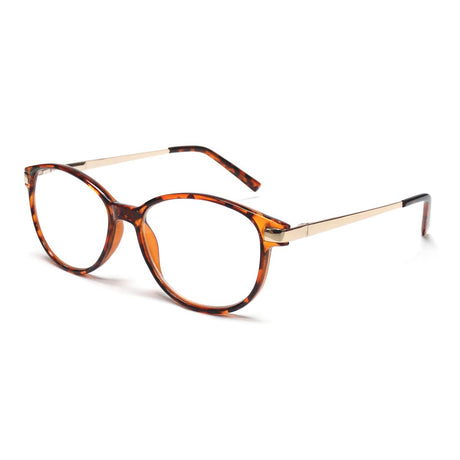 Spektrum 12 Stéck Liesbrëller Havana Gold assortéiert klassesch Ronn