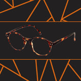 Spectrum reading glasses havana modern around 1.50
