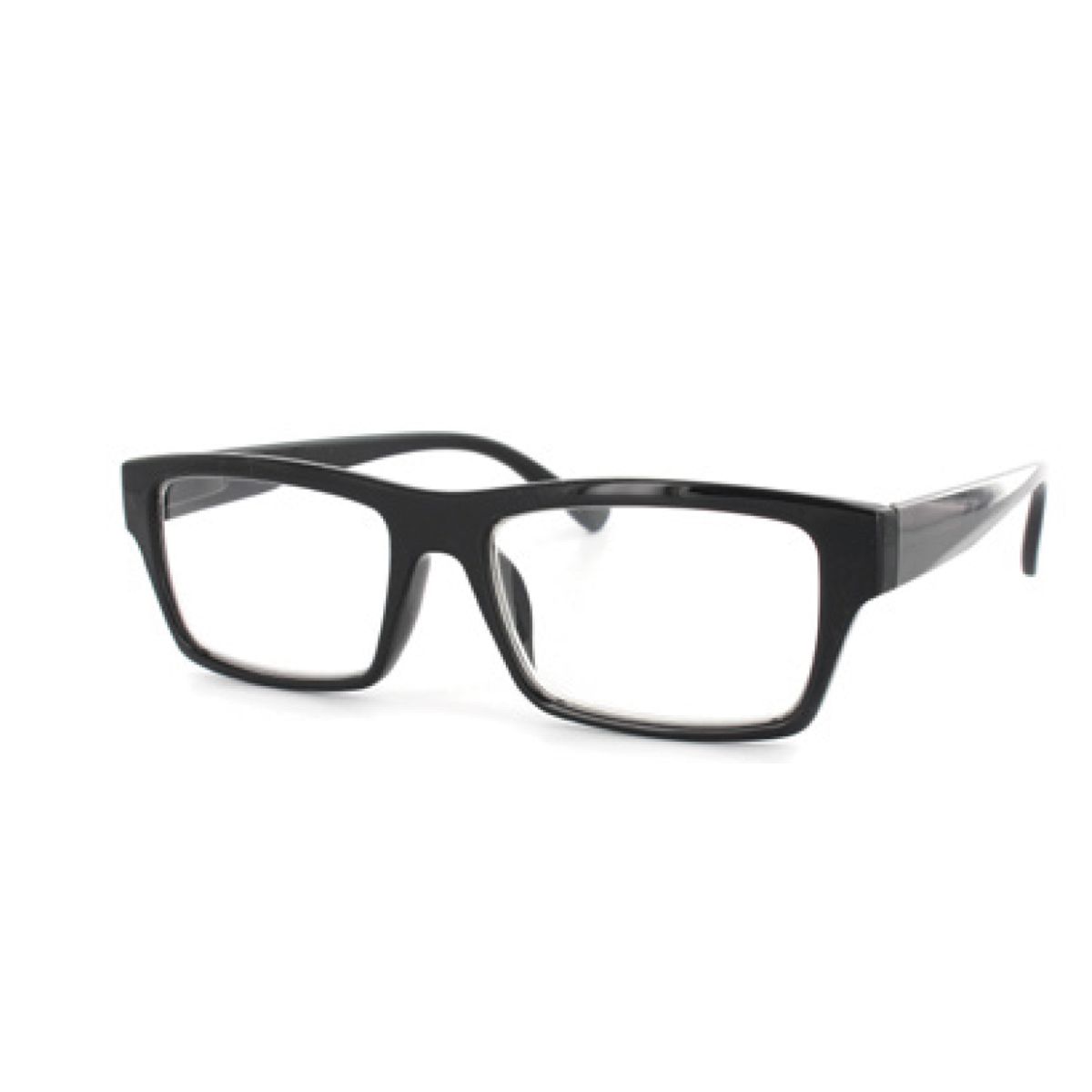 Spectrum reading glasses black 3.00 rectangular