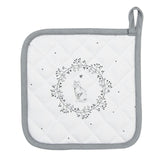 Clayre eef potholder cat 20x20cm
