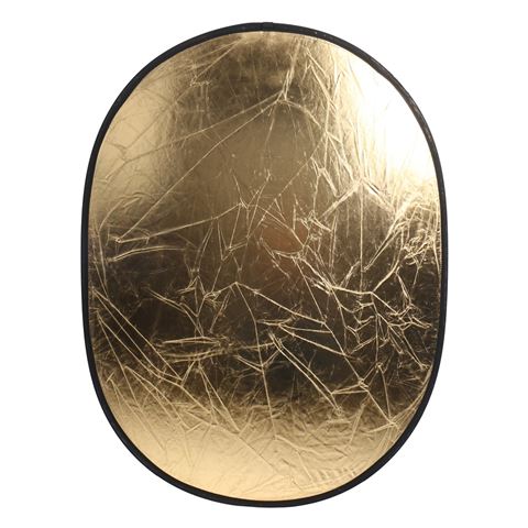 LinkStar Reflection Screen 2 i 1 R-6090GS Gold Silver 60x90 cm