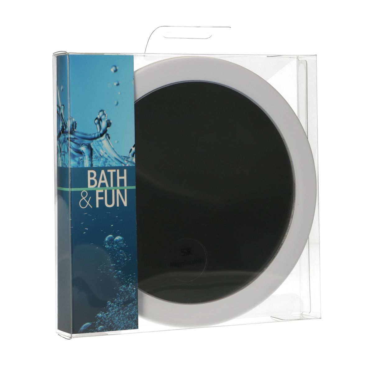 Lsp mirrors bathroom mirror with suction cup 5x magnification