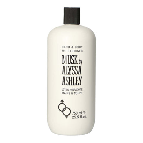 Alyssa ashley body lotion musk 500ml + 250ml bonus unisex