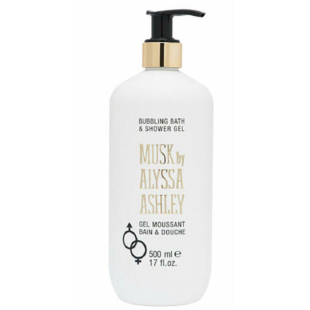 Alyssa Ashley Dusche mit Pump Moschus 500 ml Unisex