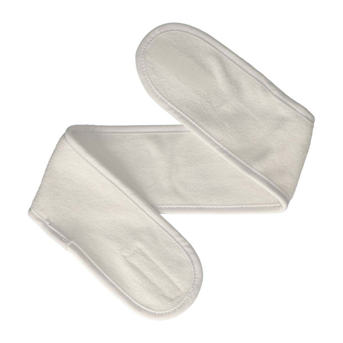 For hairdressers make up band white Velcro closure