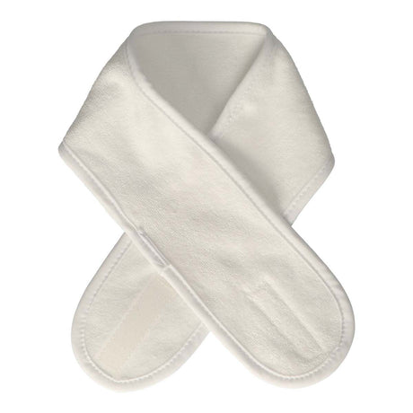 Fir Coiffeur Make-up Band wäiss Velcro Zoumaache