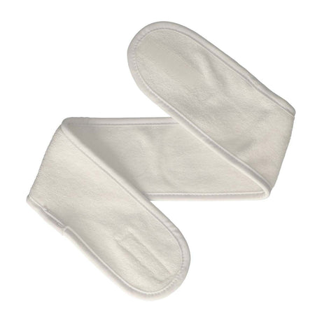 För frisörer make up band vit kardborre stängning