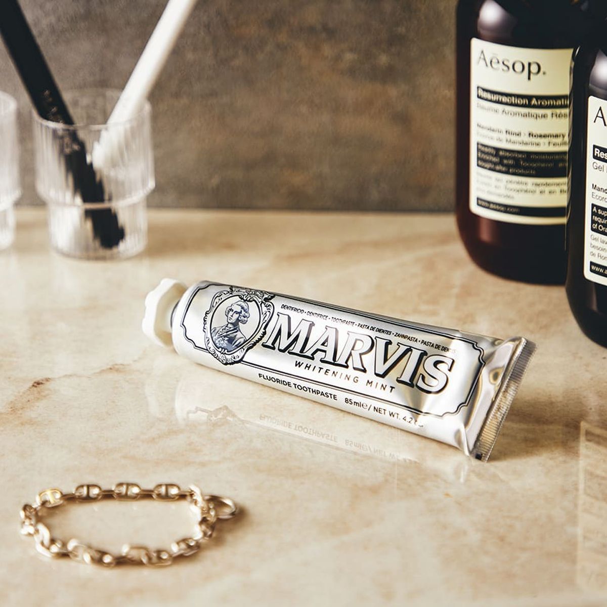 Marvis toothpaste whitening mint 85ml