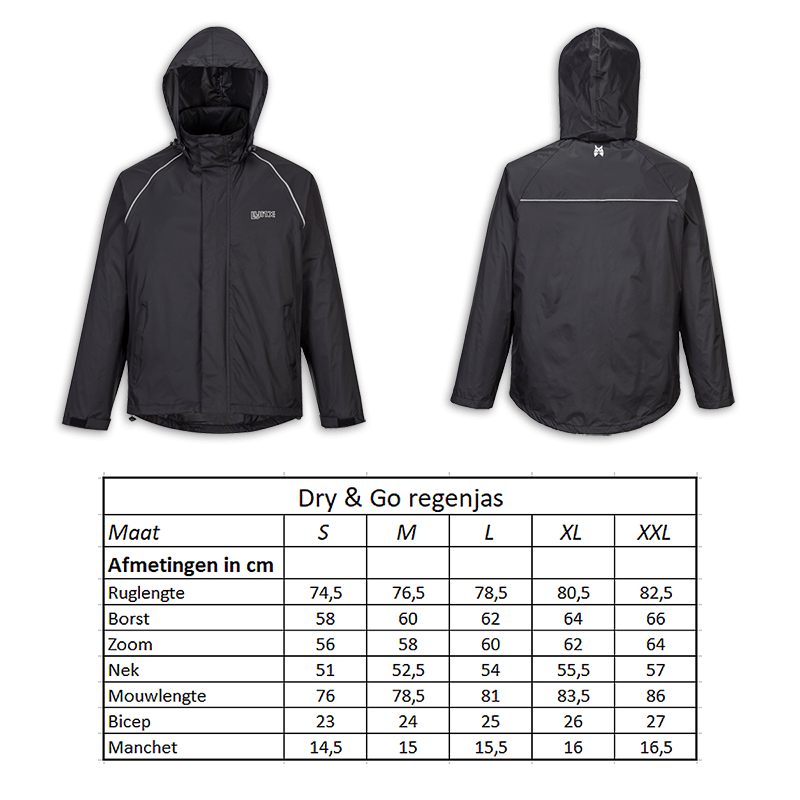 Lynx Raincoat Dry Go Tamaño l