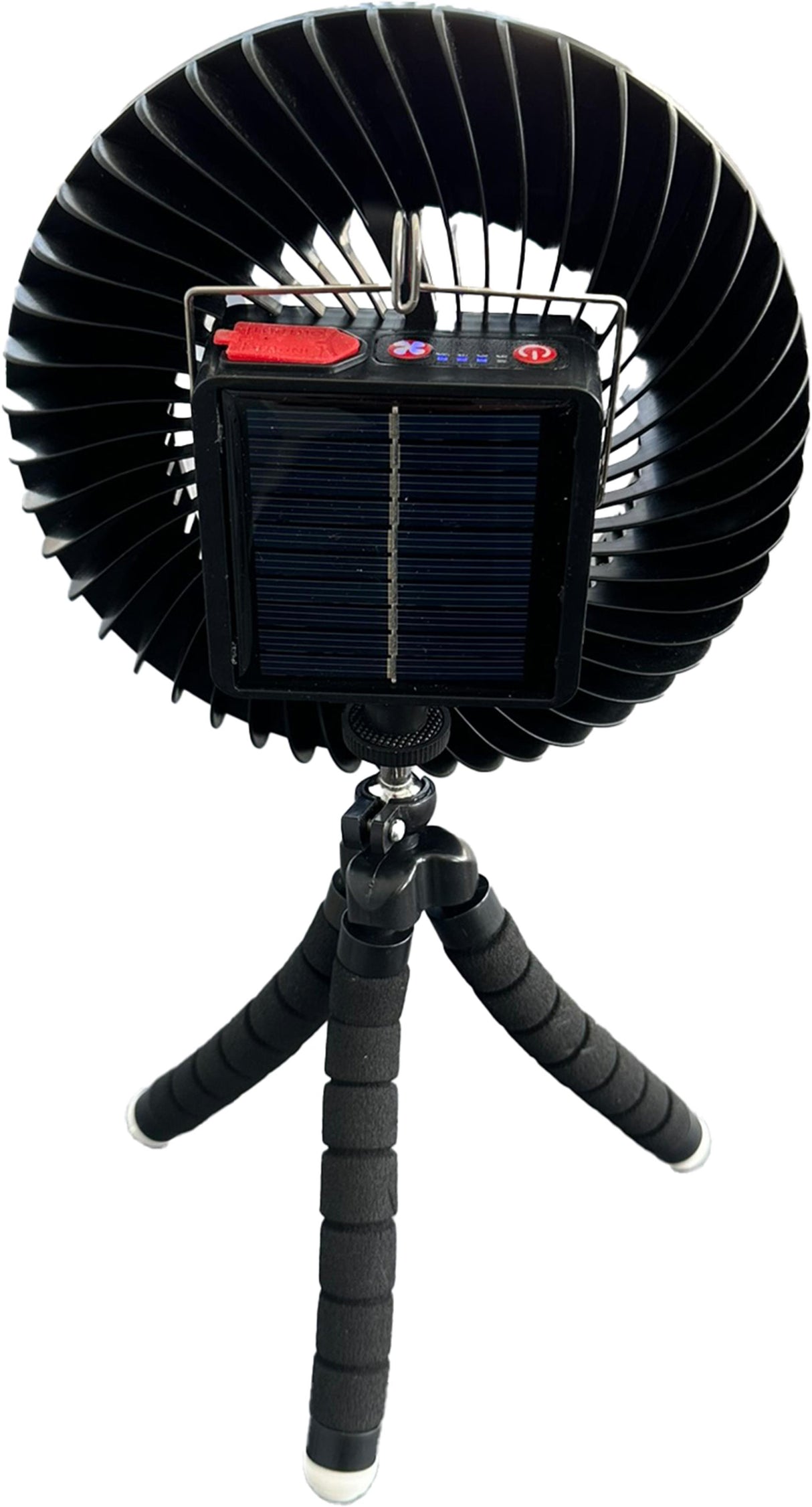 Maximus LED solcellecampinglampe USB 200lm
