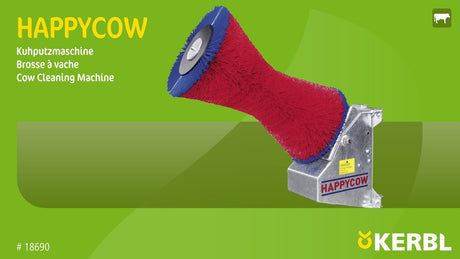 Táirgí bó happycow scuab uno cothrománach