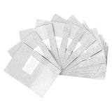 Pre-nails aluminum foil sheets with sponge 100 pcs.
