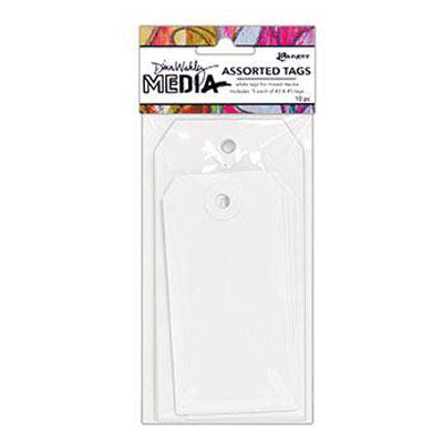 Ranger Ink Ranger • Dina Wakley Media White Tag 12,70 x 7,62 cm