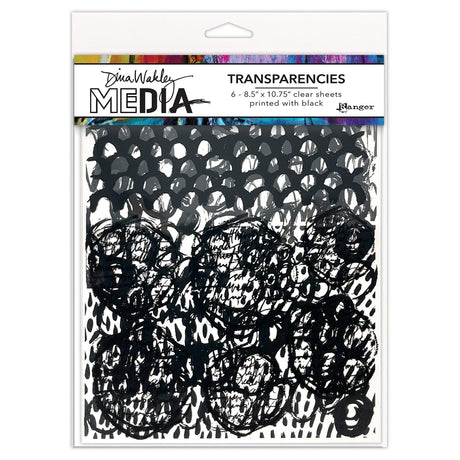 Ranger ink ranger • dina wakley media transparentní fólie vzor play set1