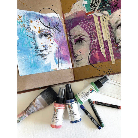 Ranger ink ranger • dina wakley diário kraft grande