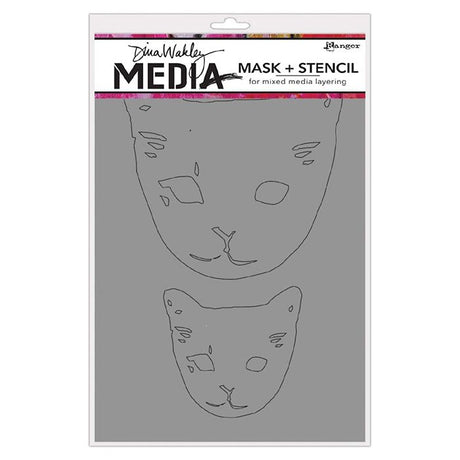 Ranger Ink Ranger • Dina Wakley Medienvorlage Katzenkopfmasken
