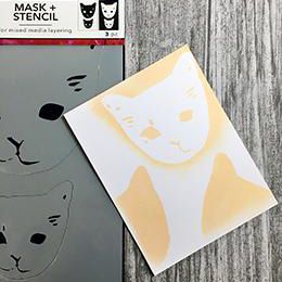 Ranger Ink Ranger • Dina Wakley Medienvorlage Katzenkopfmasken