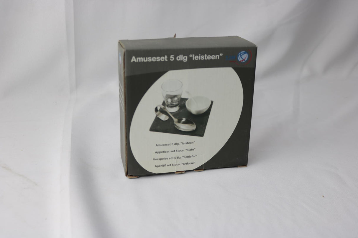 Food for fun appetizer set 1 person slate