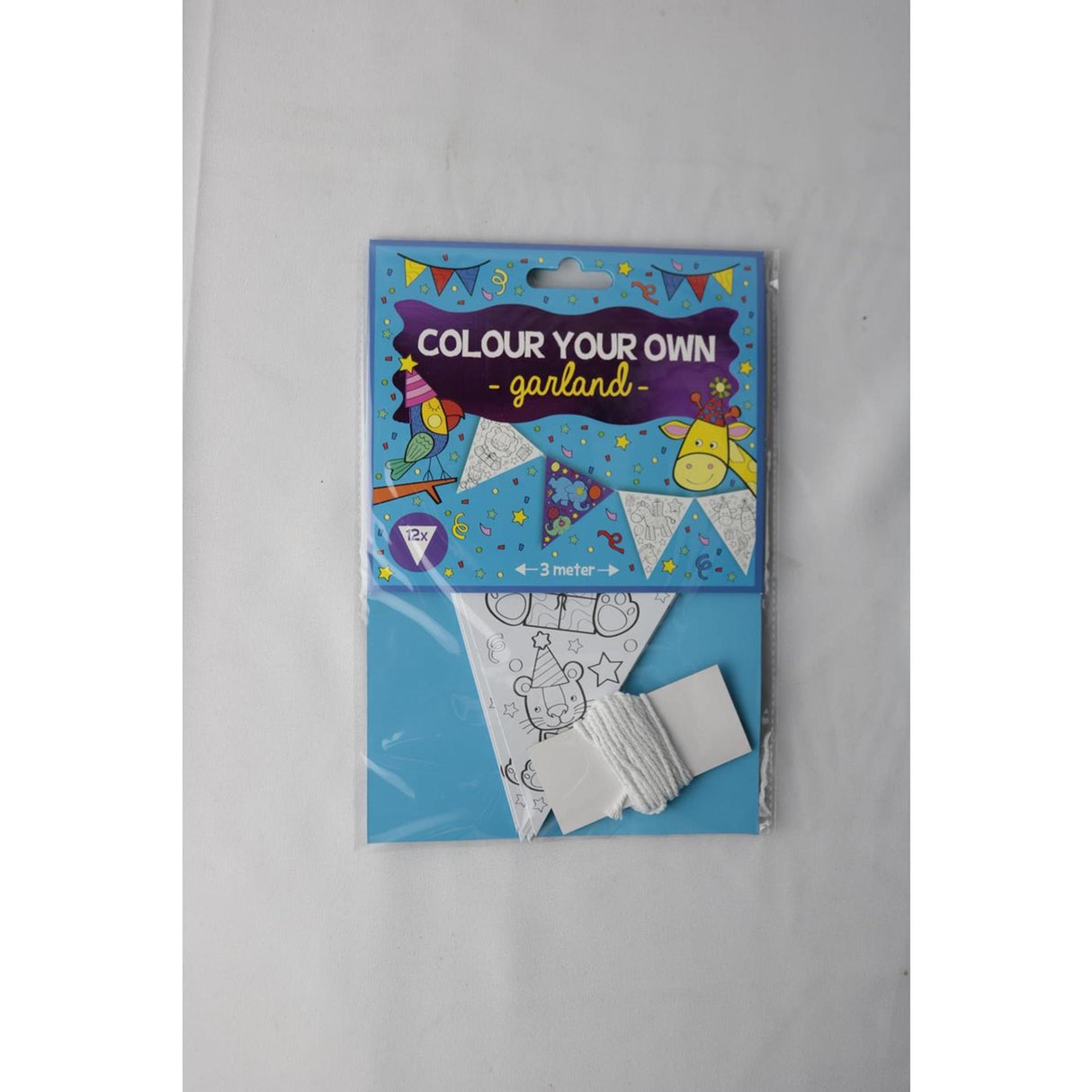 Color your own garland 3 meters