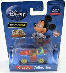 Van der Doelen Disney mini car made of metal, Mickey Mouse car, 5 cm tall