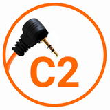 Miops kameratforbindelseskabel kanon c2 orange