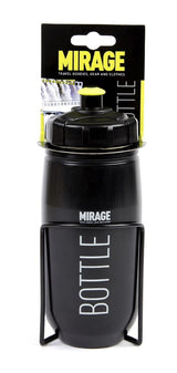 Mirage Bidon con titular de 600 ml de negro