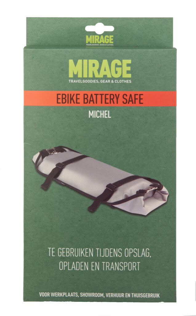 Mirage Safe Baterie Storage Cover EBIKE BATTERY SAFE Michel