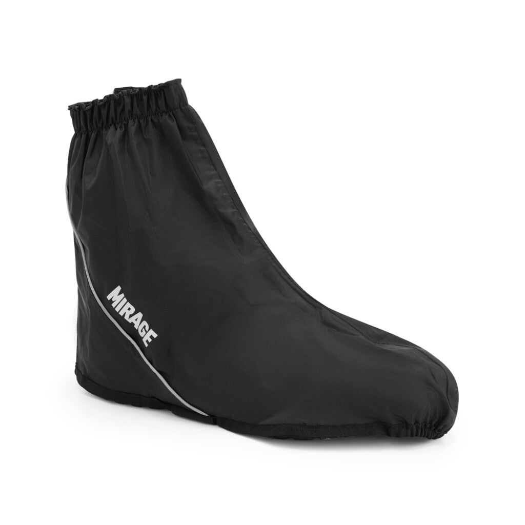 Mirage zapatos de lluvia de tamaño negro l