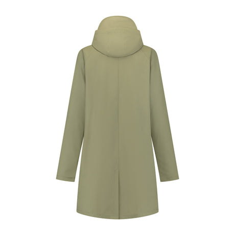 Mirage Trenchcoat Rainfall soft touch maat S groen