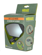 Mirage Mirror Bar-End Turning Luxury Dimning Glass Black Metallic On Card