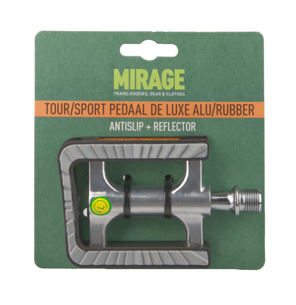 Mirage Sport tourpedaal alu rubber antislip deluxe kaart