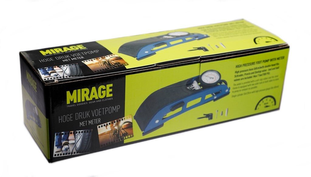 Mirage Stairfoot Pomp med meter