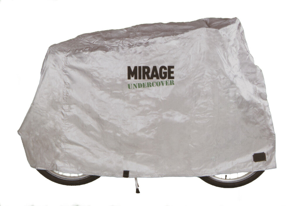 Mirage Fietspyama Hoes Deckung für 1 Fahrrad -Farb -Anthrazit in Box