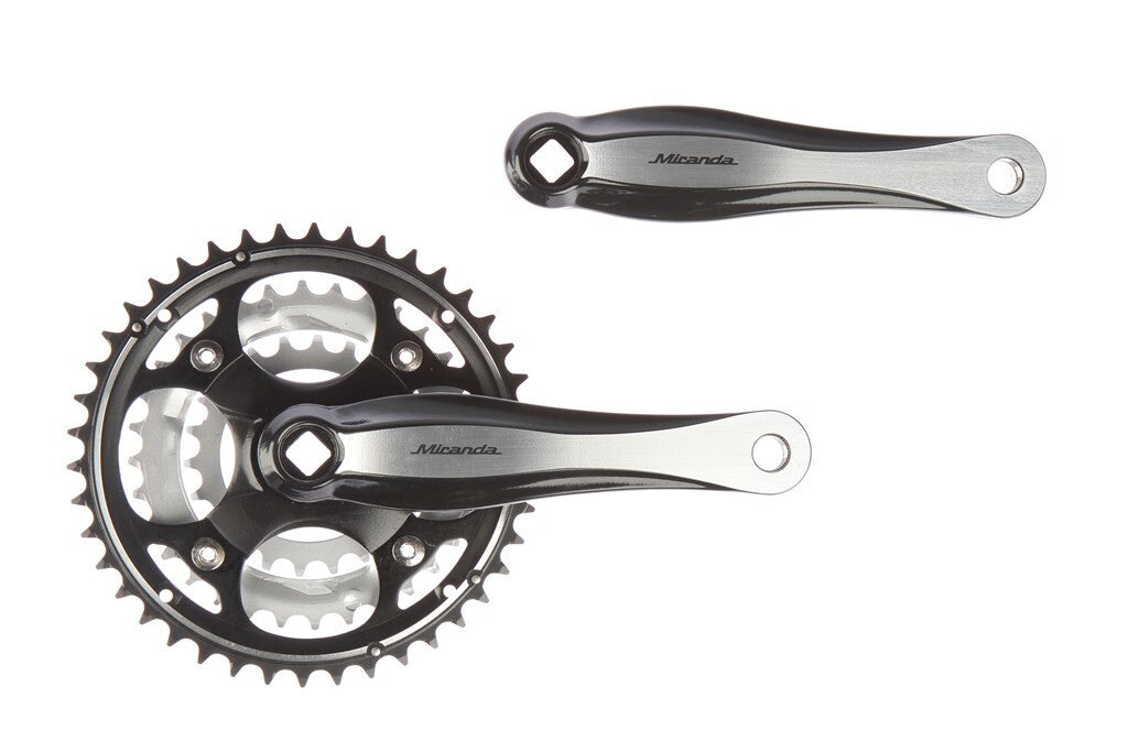 Miranda Beta 3R+Crankset 22 32 42T svart sølv