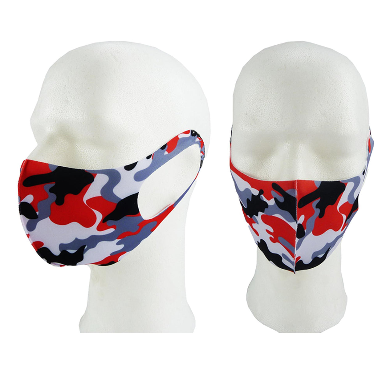 Aro houseware non-medical face mask fabric assorted colors in various prints 17.5x12.5 cm