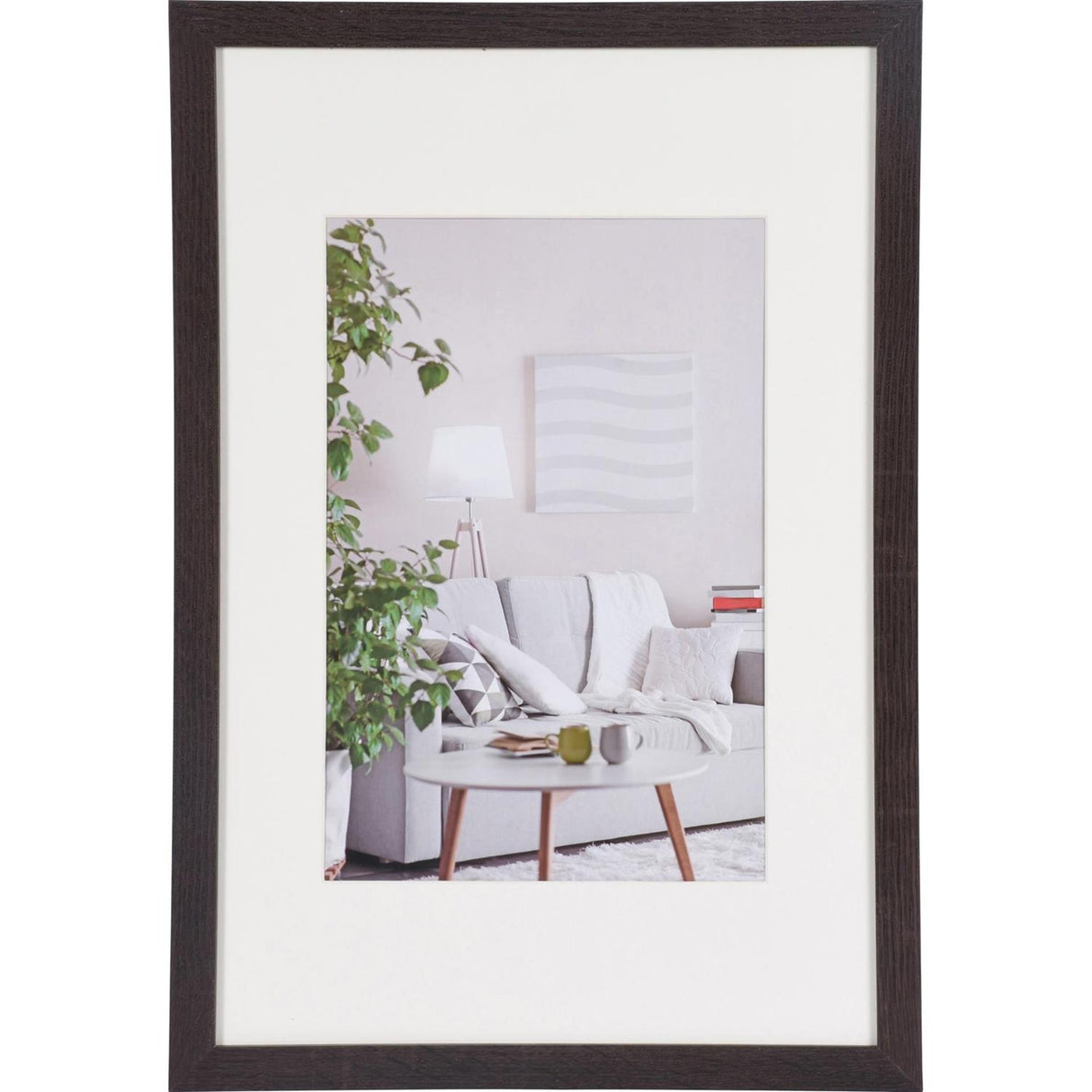 Henzo modern photo frame 30x45cm dark brown