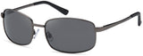 Spectrum sunglasses men's square metal