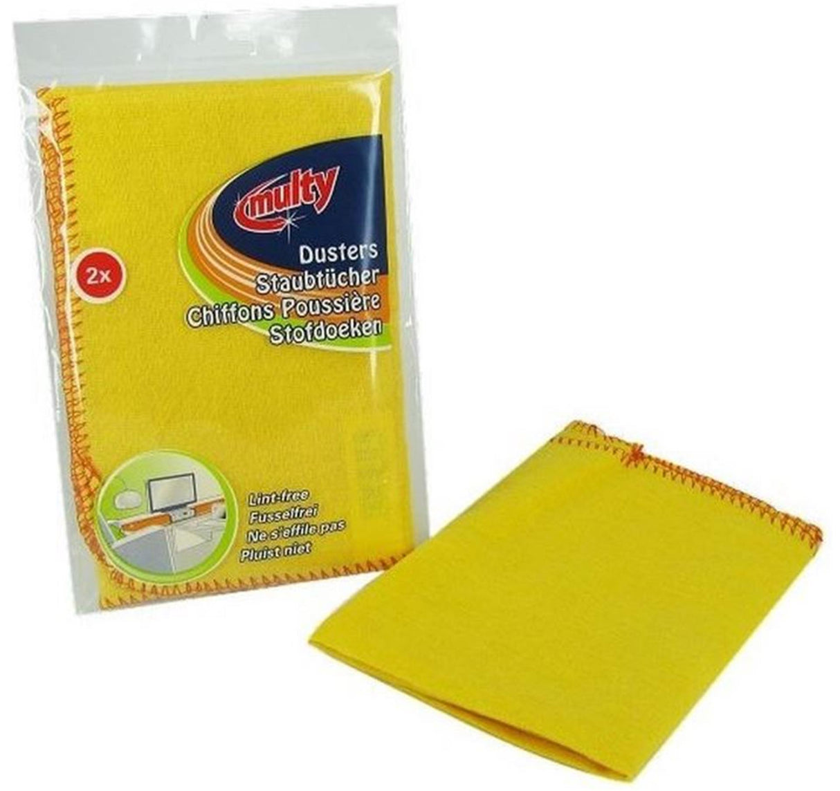 Multy duster 40x40cm 2 pieces in pack