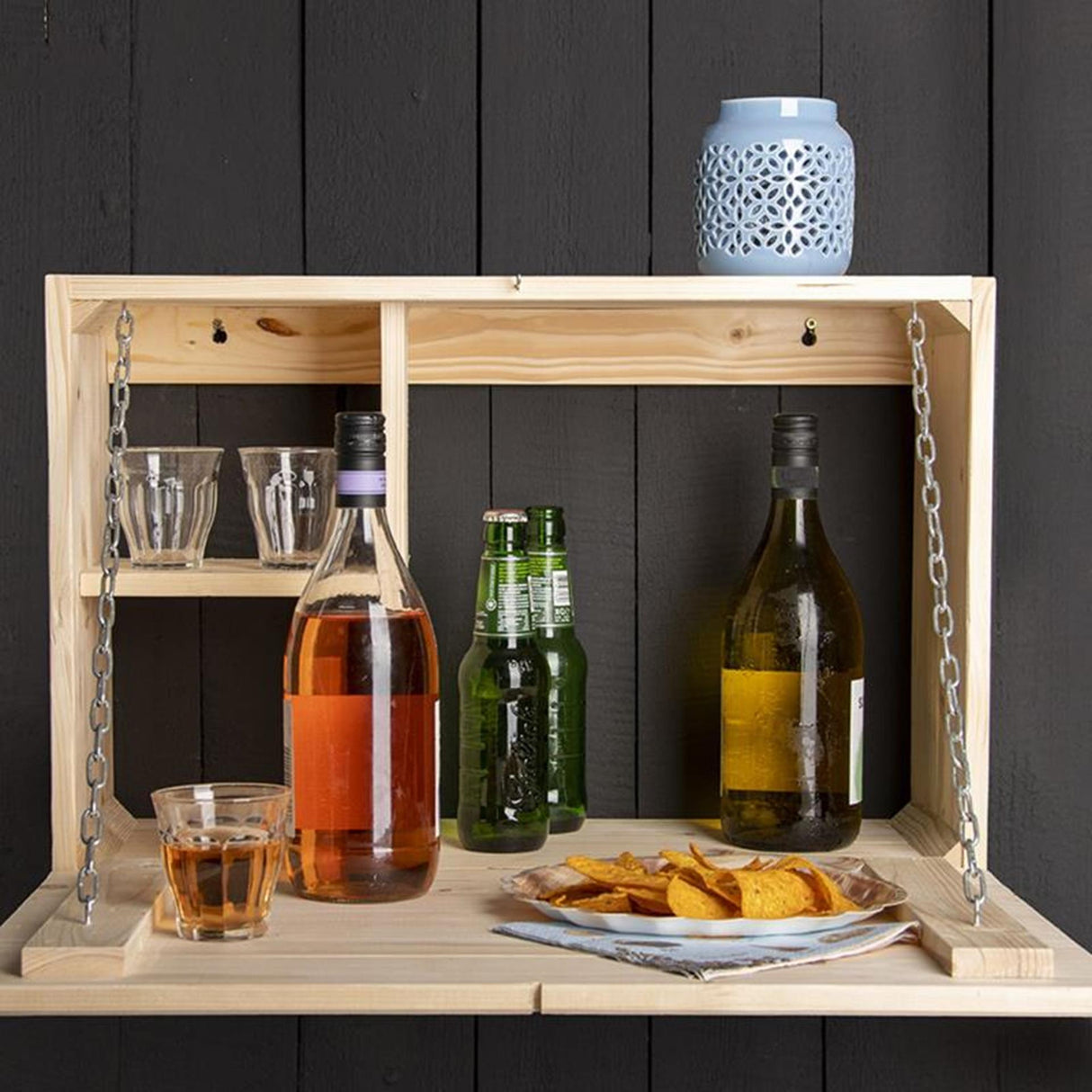 Esschert design wall bar 56x58x38.3cm