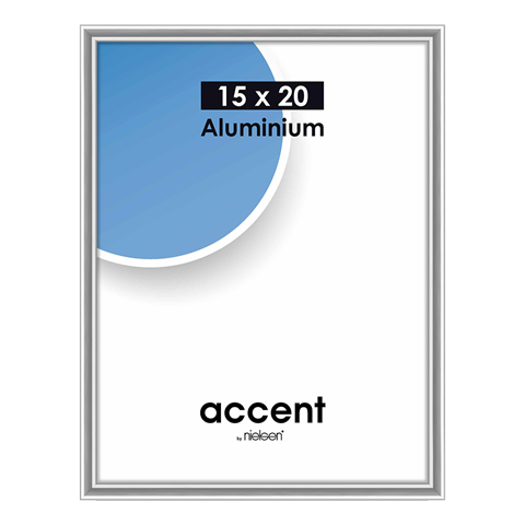 Nielsen Design Nielsen Photo Frame 51323 Accent Glossy Silver 15x20 cm