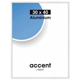 Nielsen Design Nielsen fotoram 52439 Accent Glossy White 30x40 cm