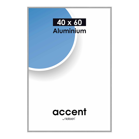 Nielsen Design Nielsen Photo frame 55123 Accent Glossy silver 40x60 cm