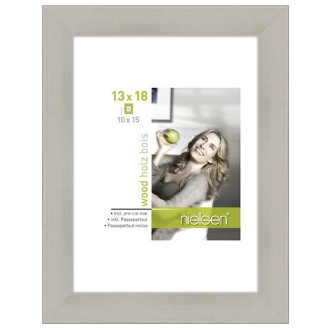 Nielsen Design Nielsen fotoramme 8988005 Apollon Silver 13x18 10x15 cm