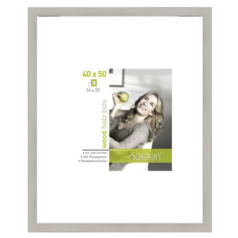 Nielsen Design Nielsen Photenge Frame 8988025 Apollon Silver 40x50 cm