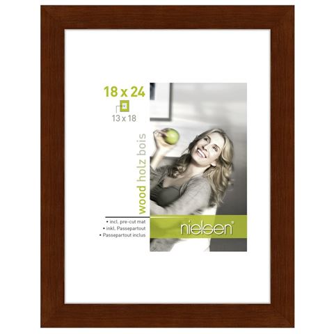 Nielsen Design Nielsen Photo frame 8988044 Apollon Wenge 18x24 13x18 cm