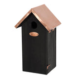 Esschert design Eschert nesting box black copper great tit