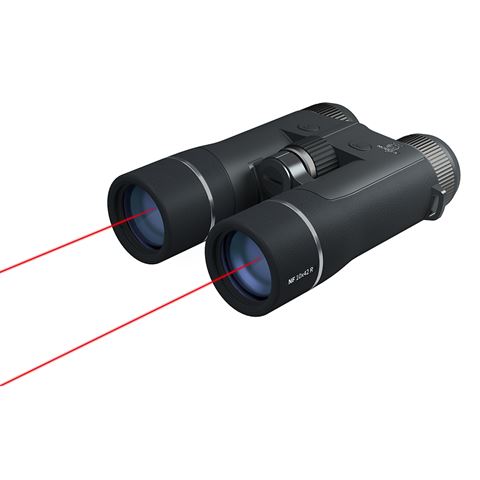 Noblex Noblex -Fernglas NF 10x42 R mit Laserentfernungsmessgerät vorangebracht