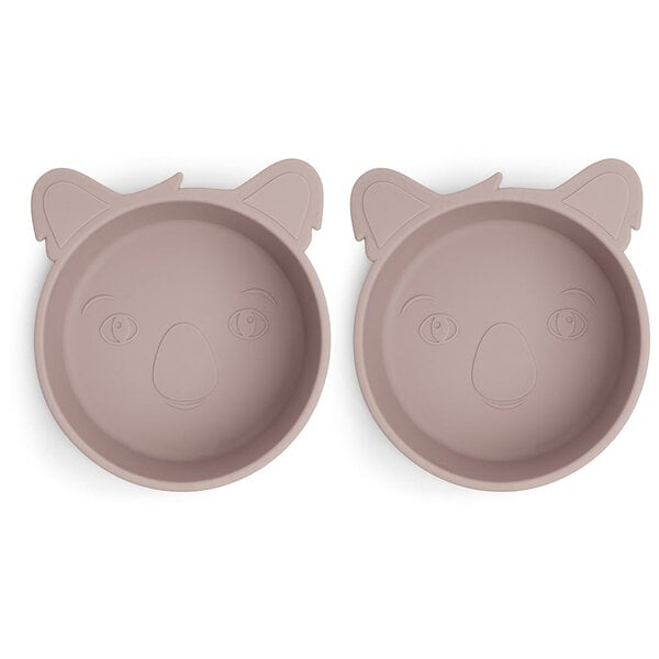 Nuuroo Nuuroo Alex Silicone Deep Plate 2-pack Koala